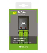 GP GPRHOPB33158 PowerBank Charger with 2x Recyko+ AA Batteries